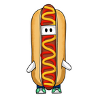 Hotdog - Wooden Pin