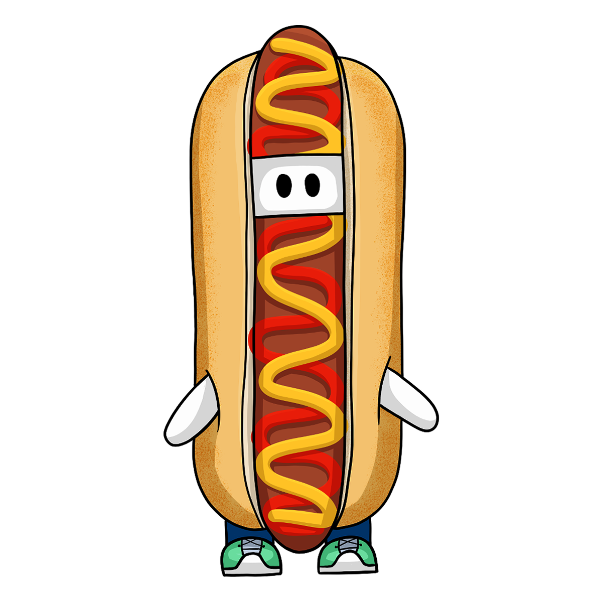 Hotdog - Wooden Pin