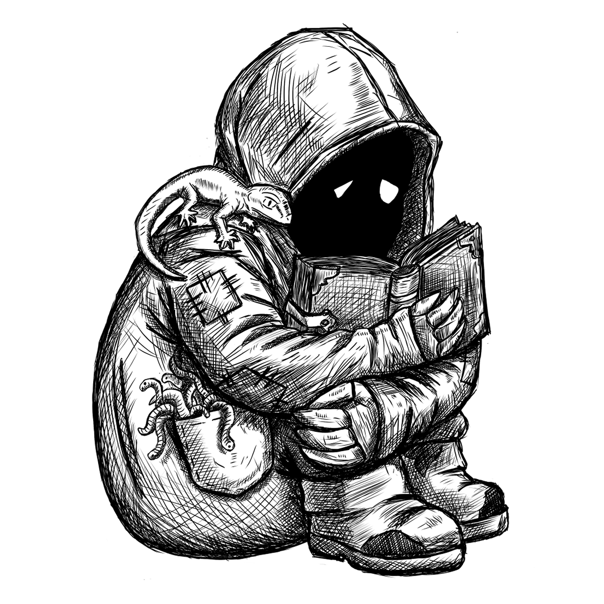 Hugo (Lost In A Story) - Art Print