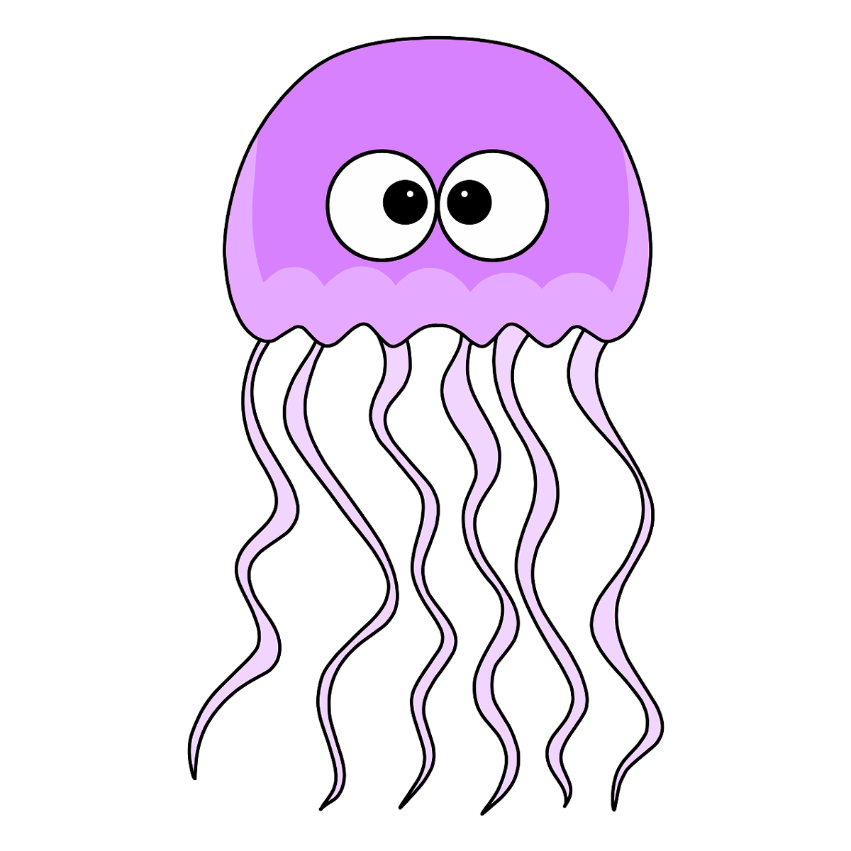 Jellyfish - Wooden Pin