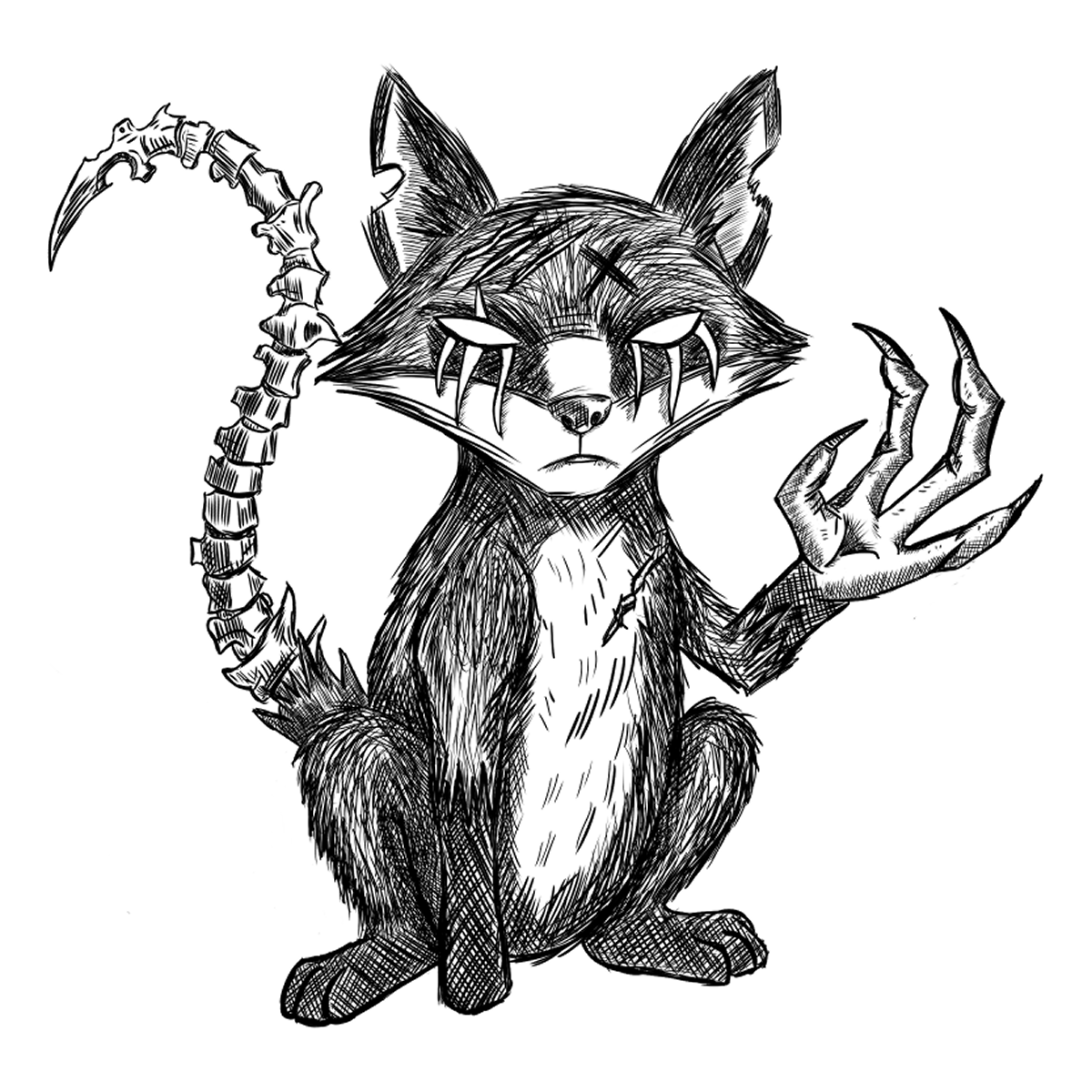 Modified Fox - Art Print